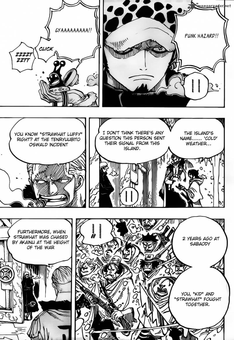 One Piece Chapter 660 - Page 10 in English