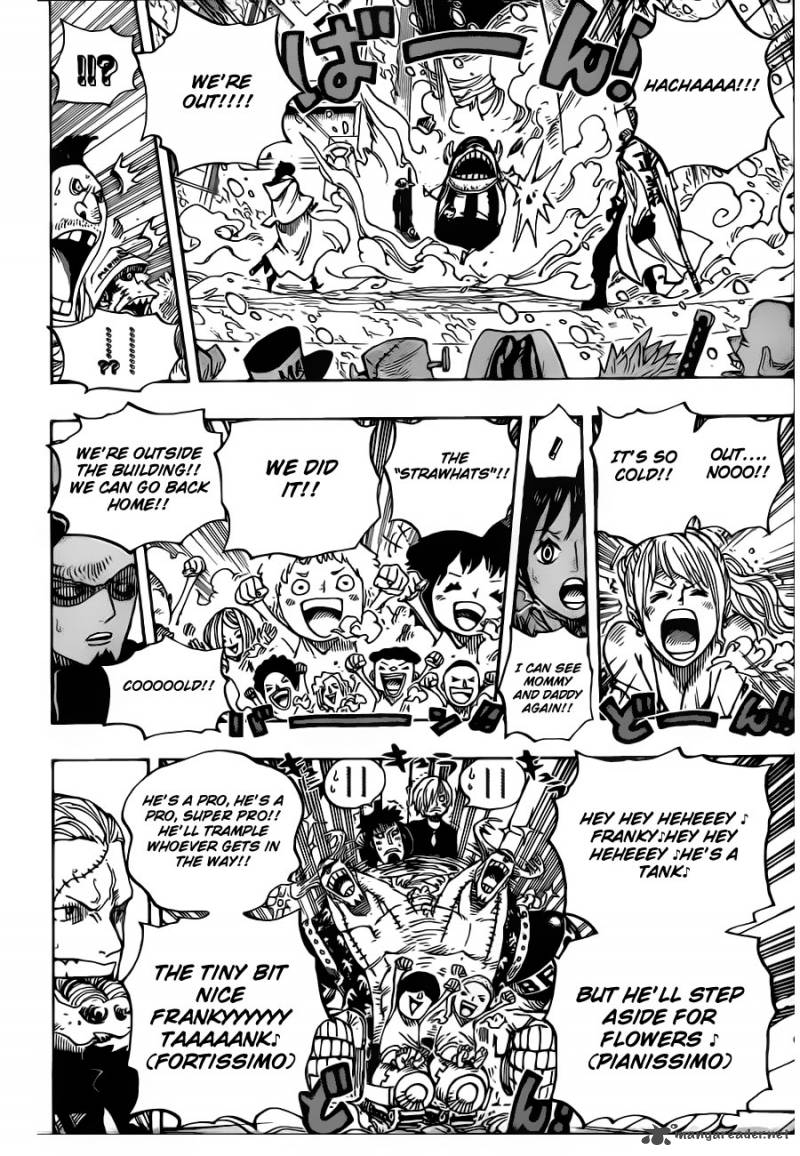 One Piece Chapter 660 - Page 13 in English