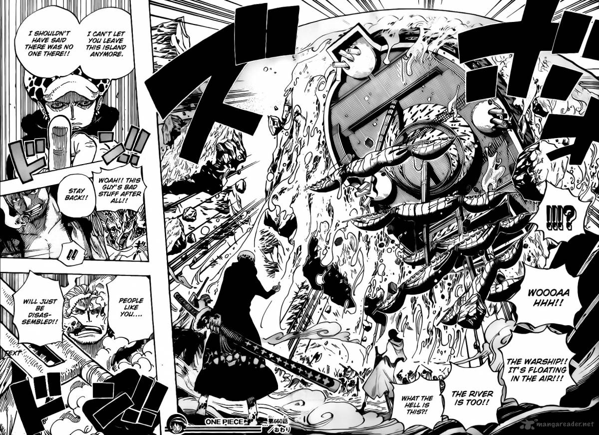 One Piece Chapter 660 - Page 17 in English