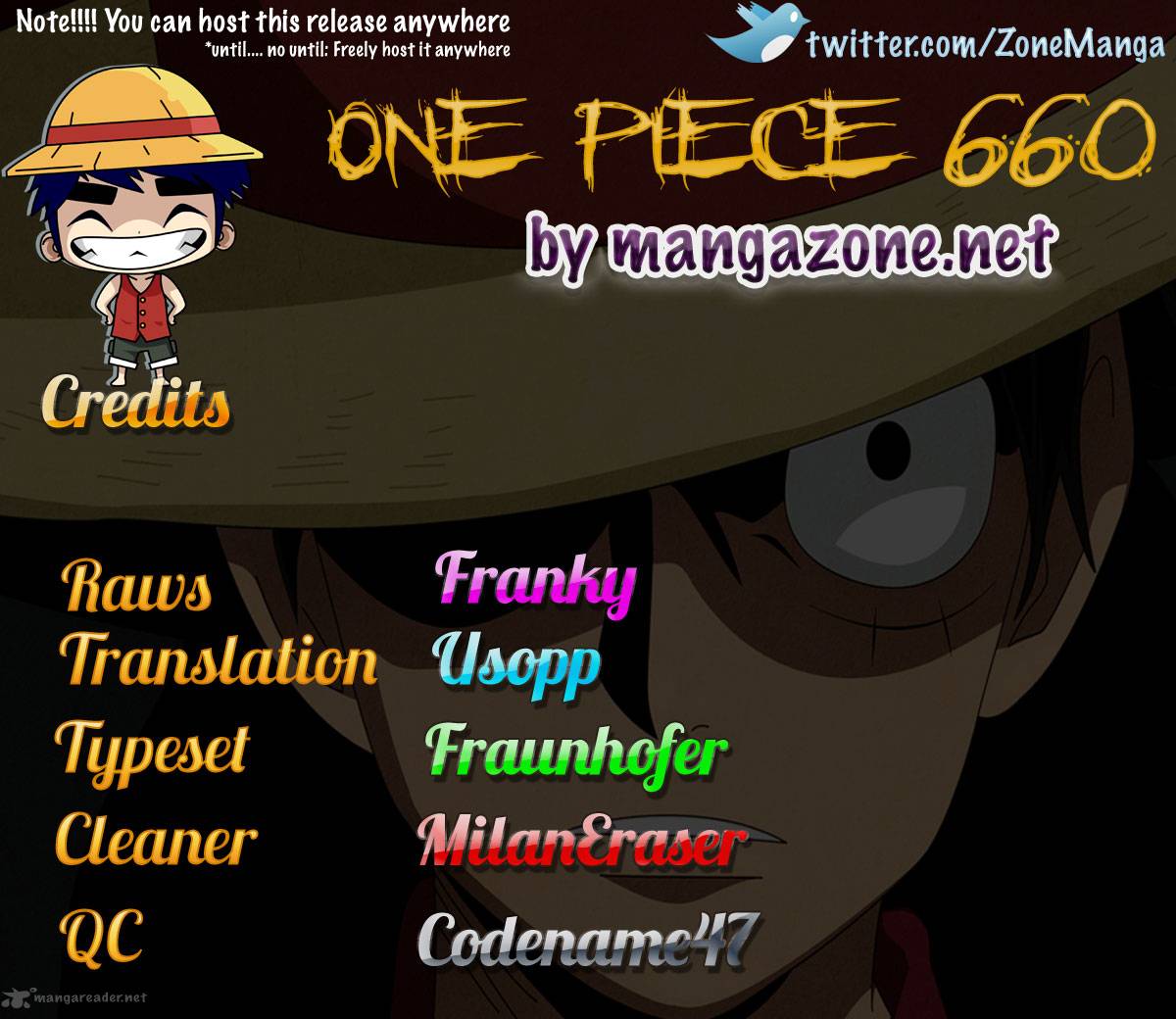 One Piece Chapter 660 - Page 18 in English