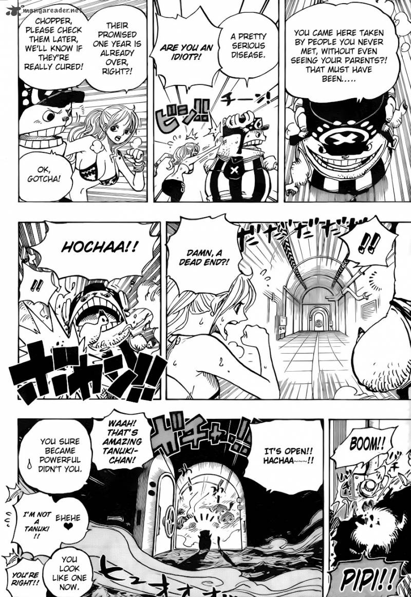 One Piece Chapter 660 - Page 4 in English
