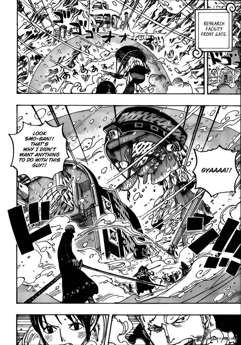 One Piece Chapter 661 - Page 12 in English