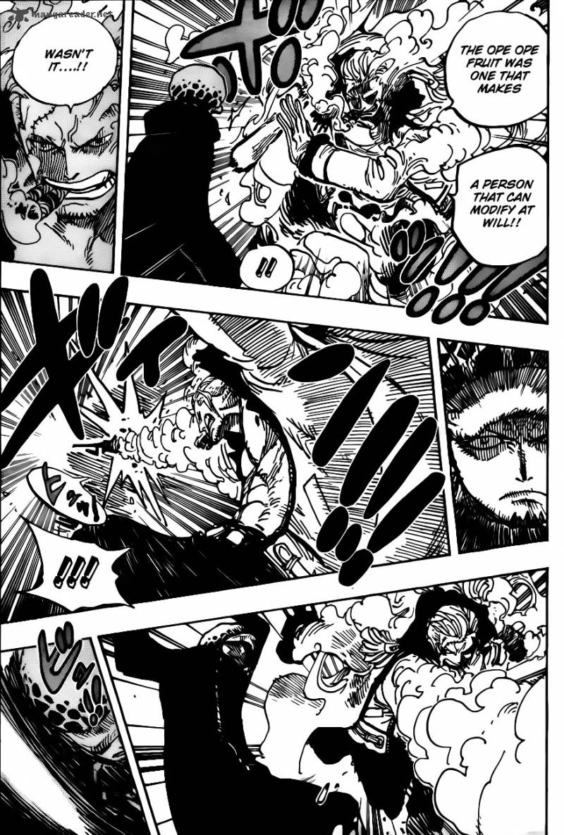 One Piece Chapter 661 - Page 17 in English