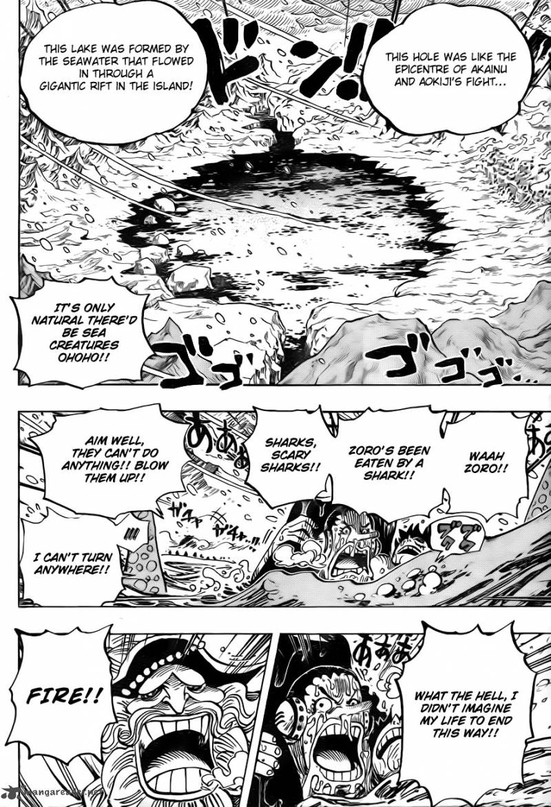 One Piece Chapter 661 - Page 6 in English