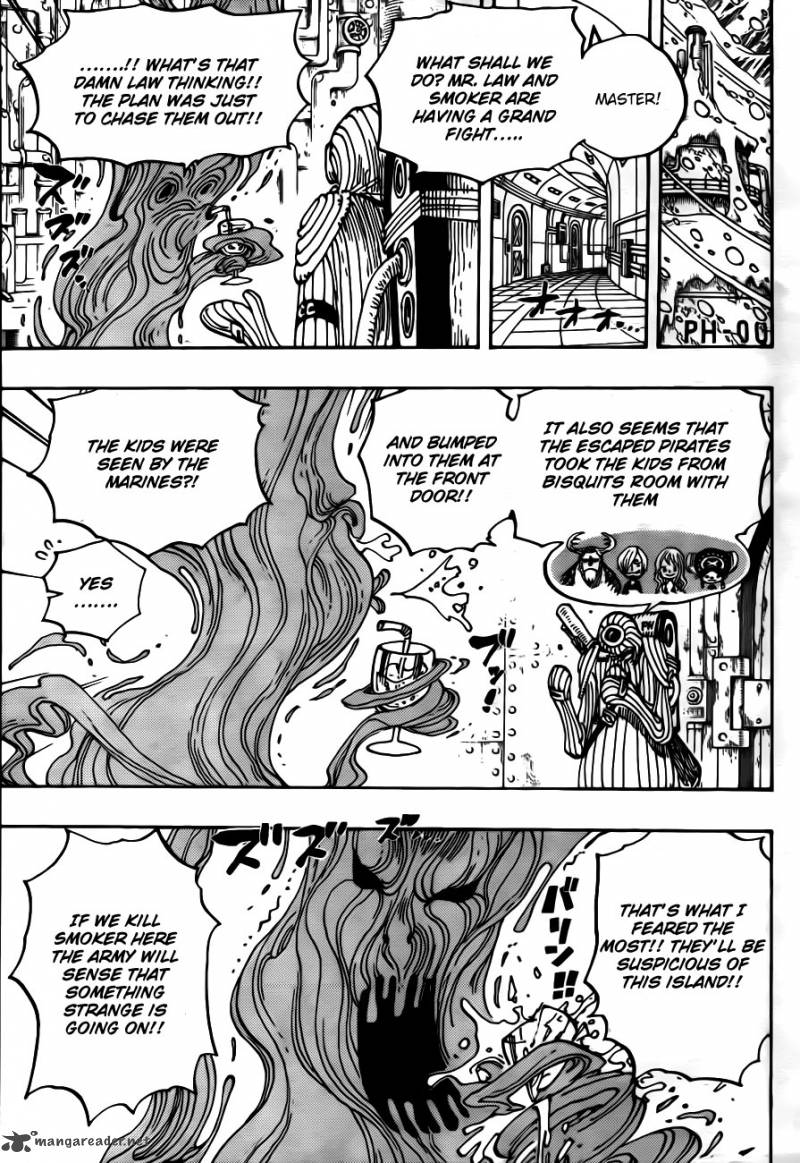 One Piece Chapter 662 - Page 11 in English