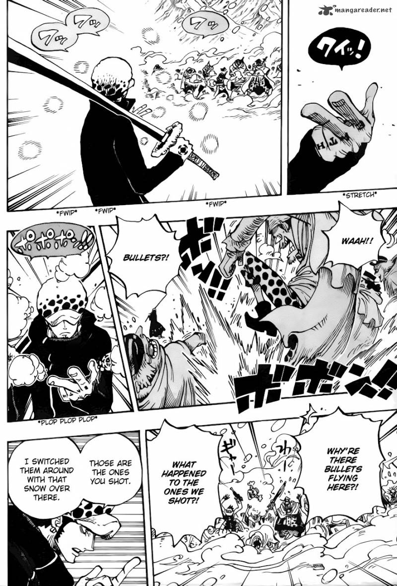 One Piece Chapter 662 - Page 4 in English