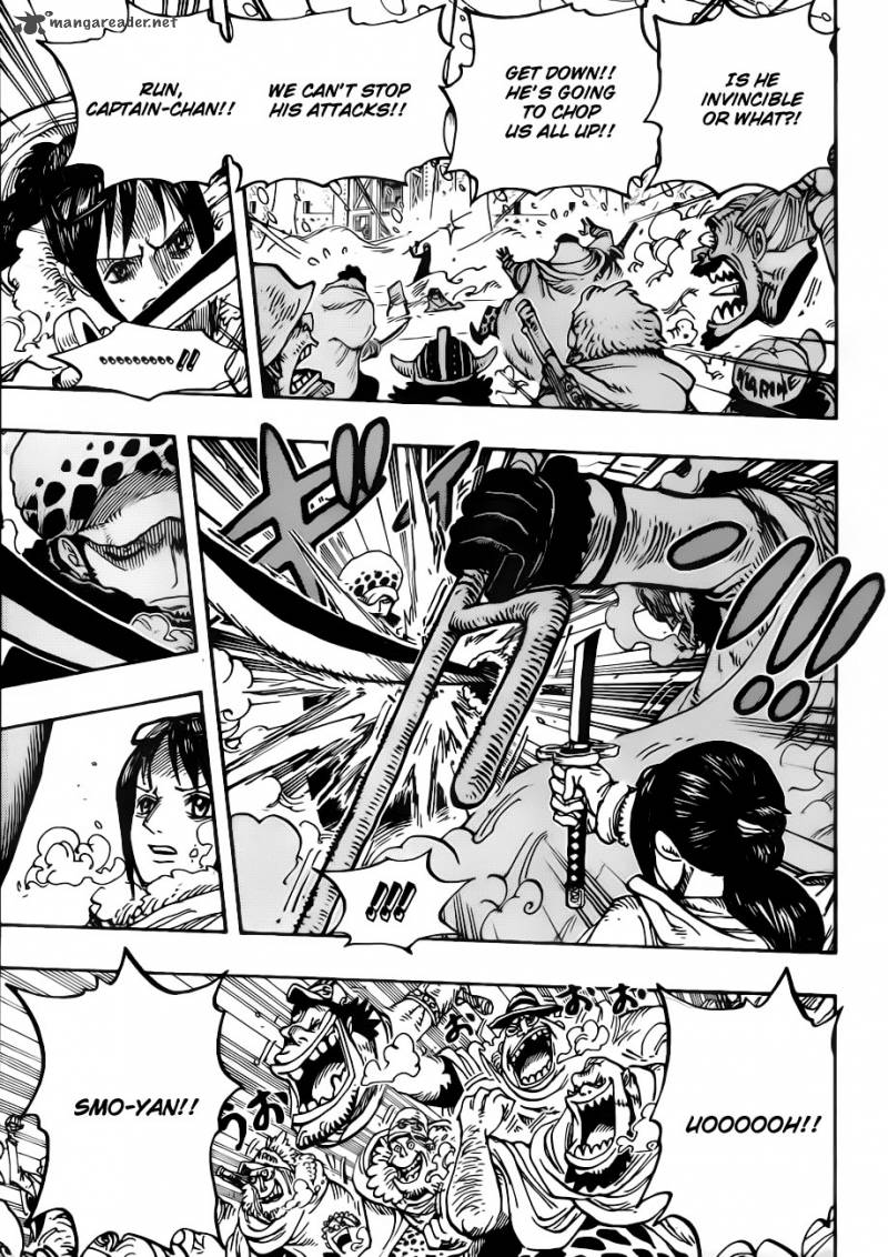One Piece Chapter 662 - Page 5 in English