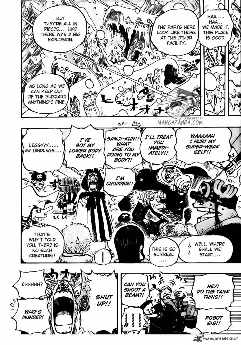 One Piece Chapter 663 - Page 14 in English