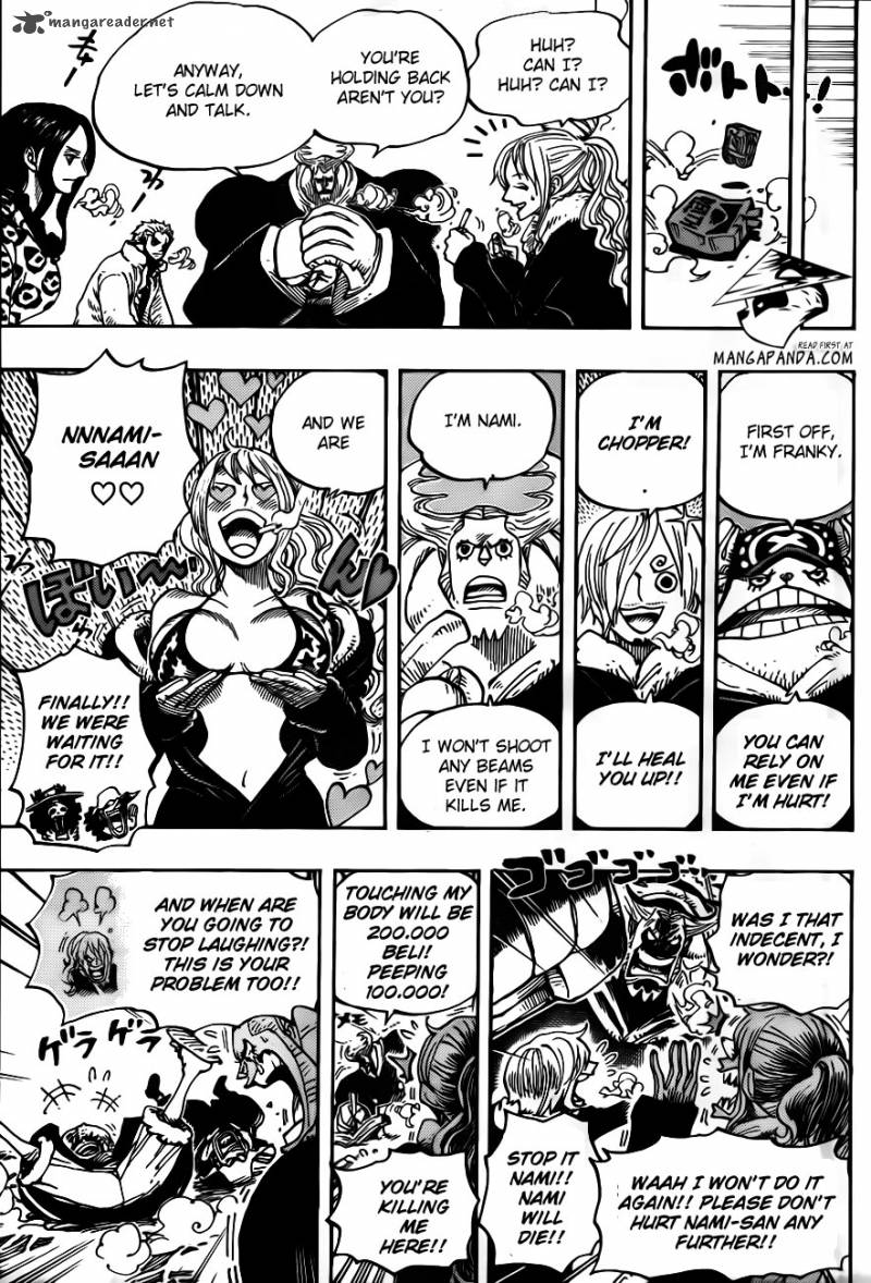 One Piece Chapter 663 - Page 15 in English
