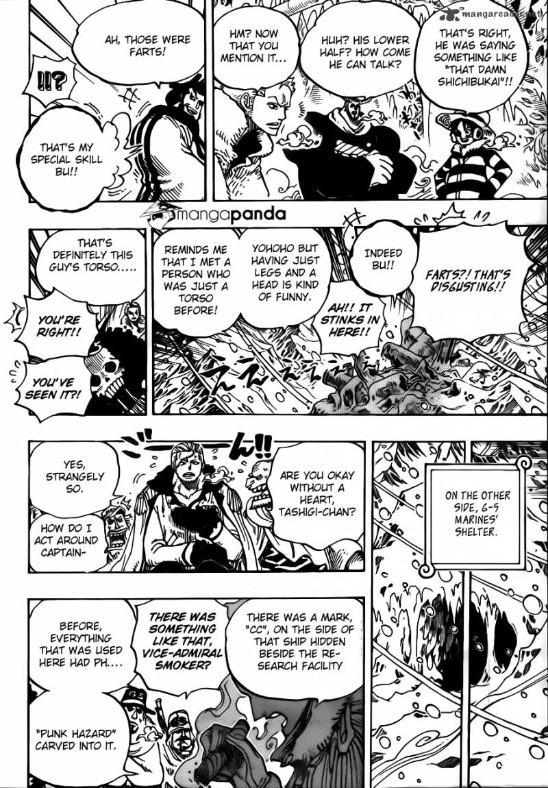 One Piece Chapter 663 - Page 18 in English