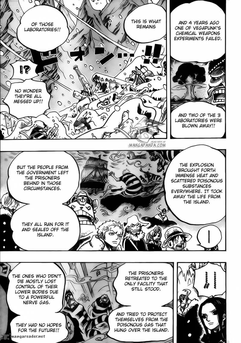 One Piece Chapter 664 - Page 12 in English