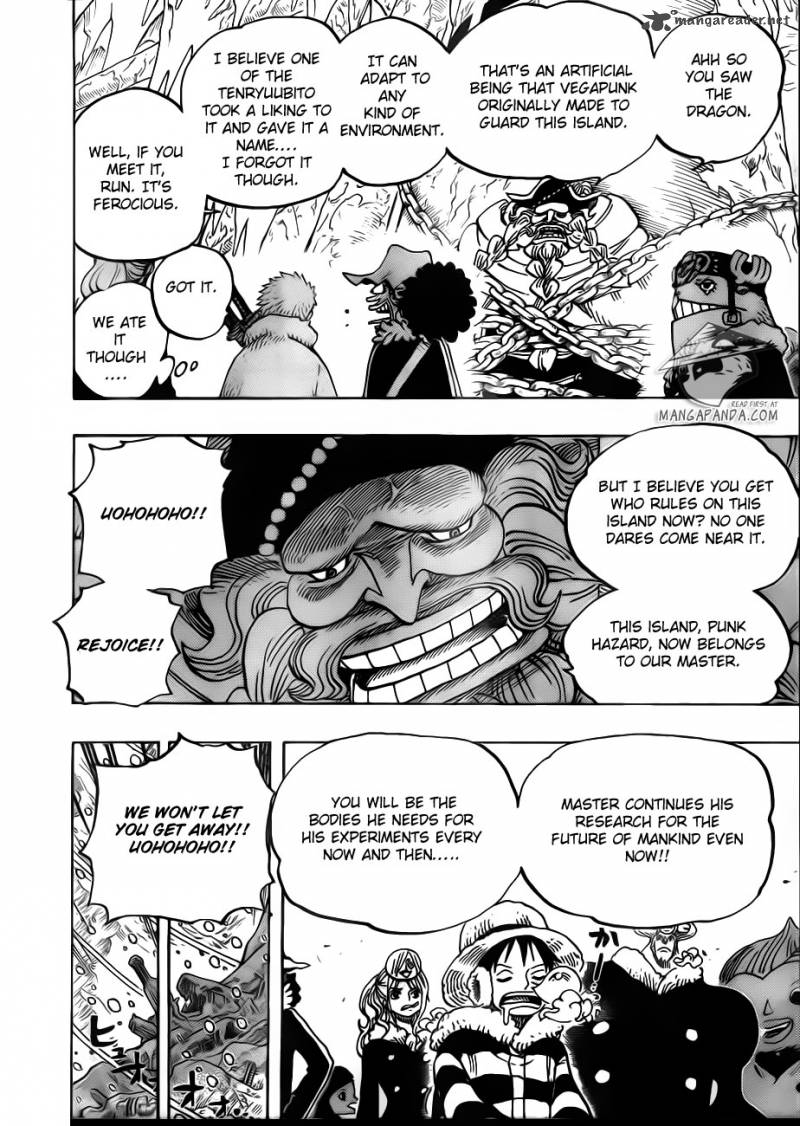 One Piece Chapter 664 - Page 15 in English