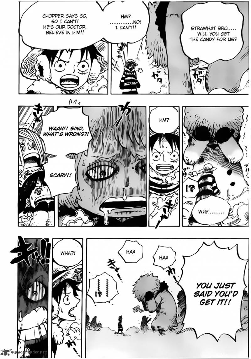 One Piece Chapter 665 - Page 10 in English