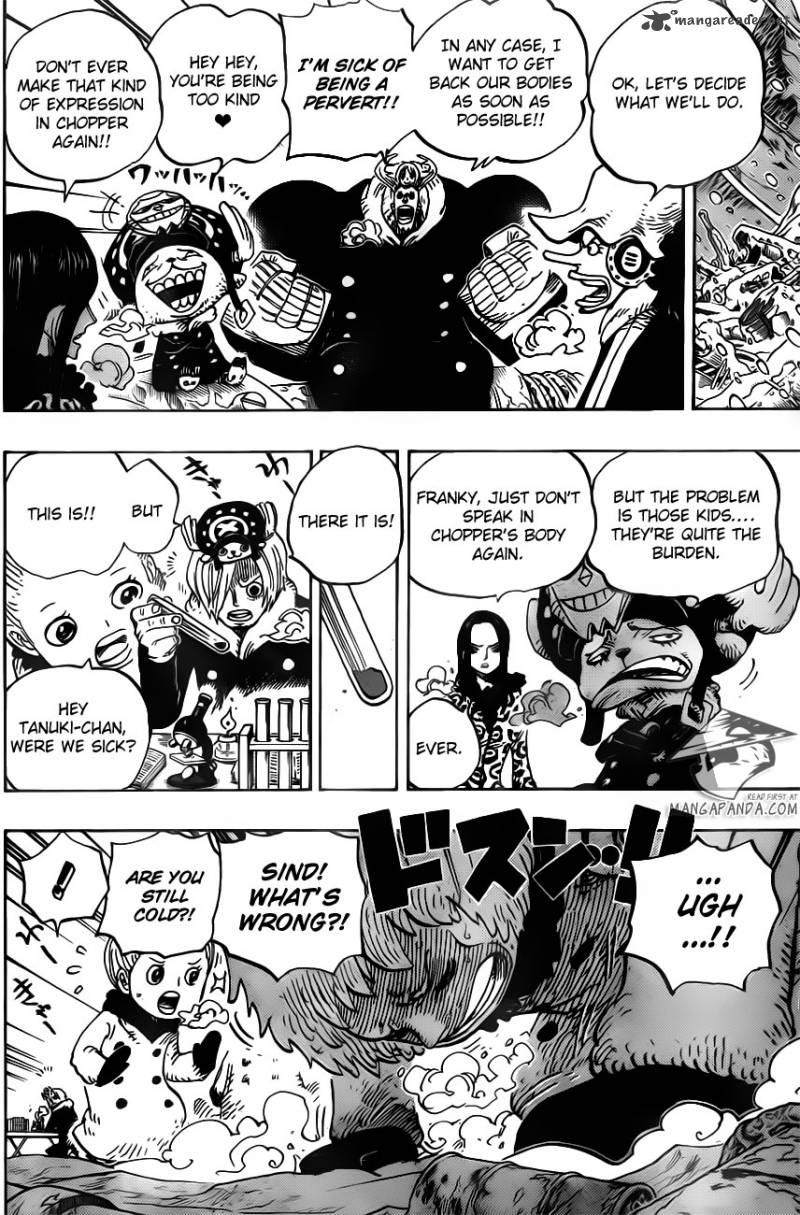 One Piece Chapter 665 - Page 4 in English