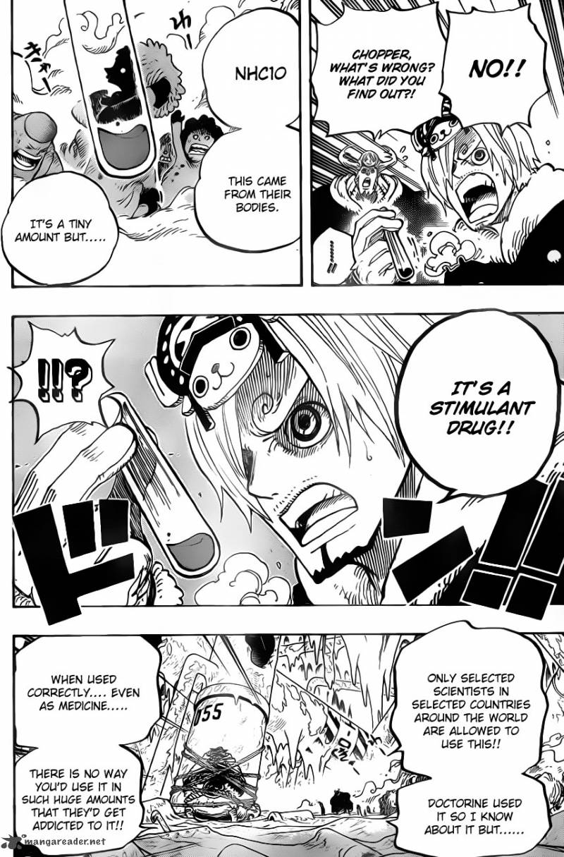 One Piece Chapter 665 - Page 8 in English
