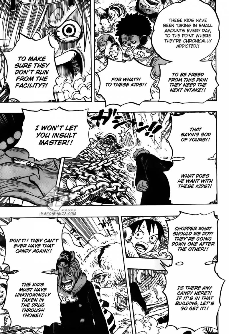 One Piece Chapter 665 - Page 9 in English