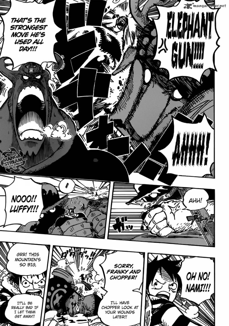 One Piece Chapter 667 - Page 16 in English