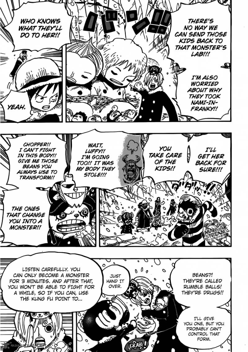 One Piece Chapter 667 - Page 4 in English