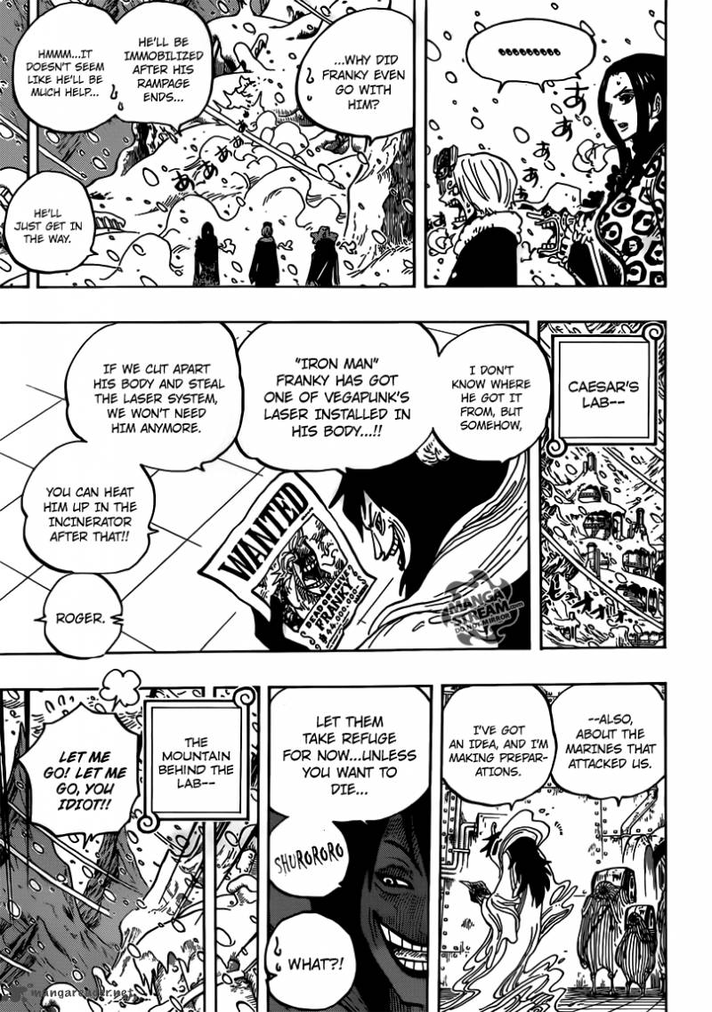 One Piece Chapter 667 - Page 6 in English