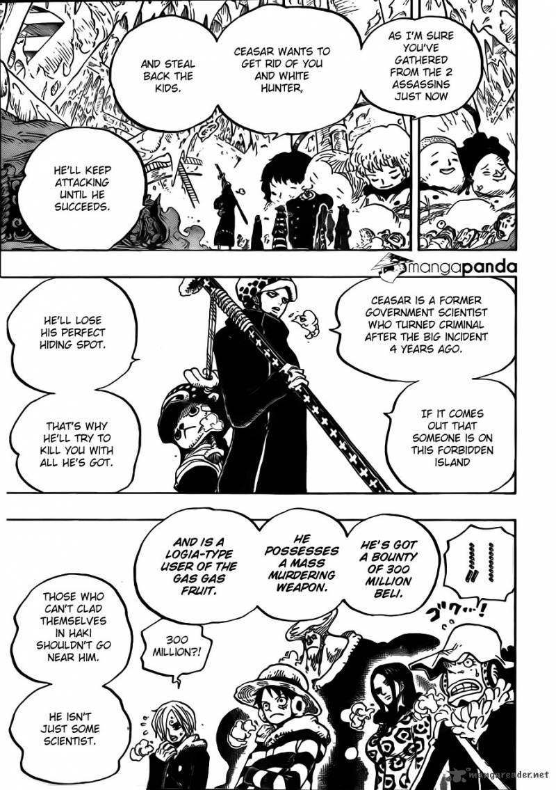 One Piece Chapter 668 - Page 11 in English