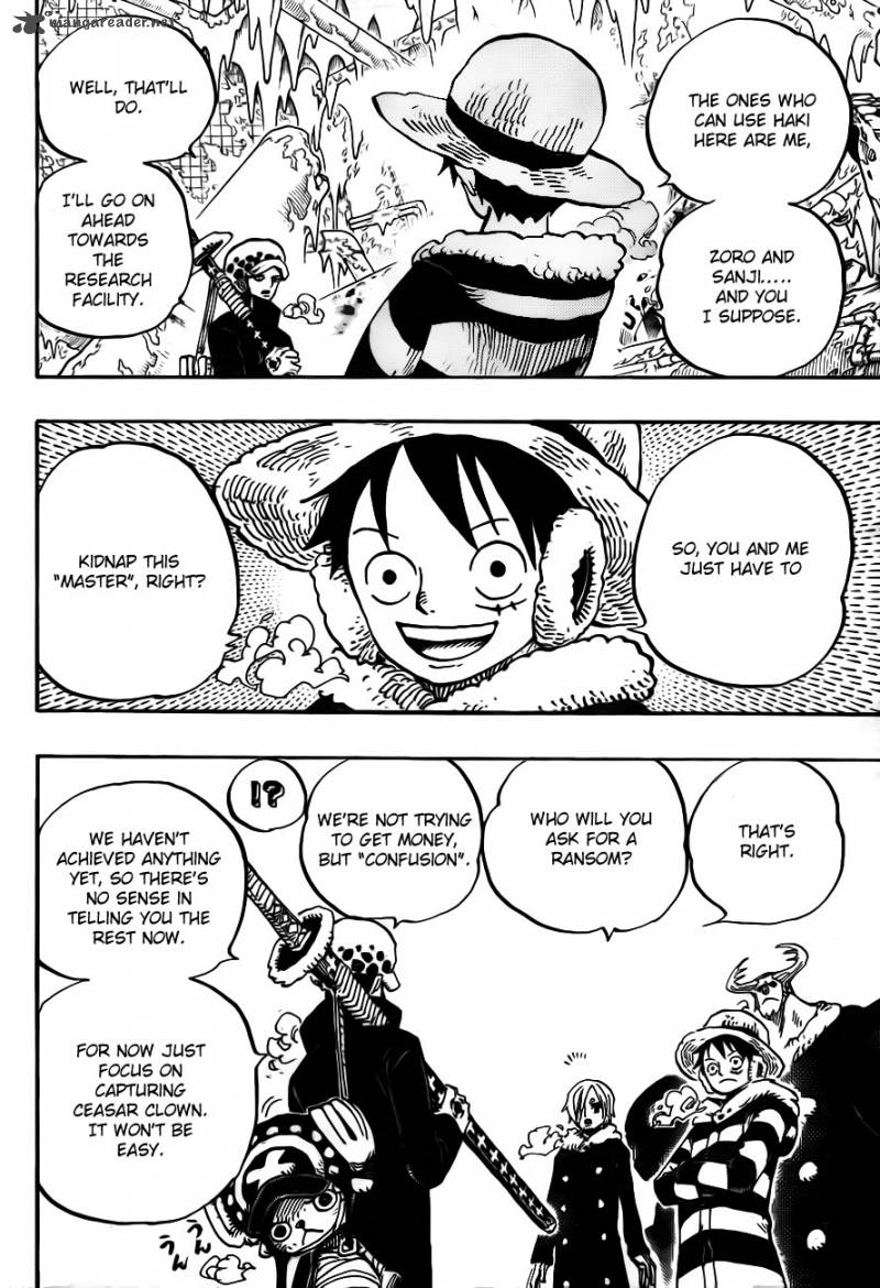 One Piece Chapter 668 - Page 12 in English