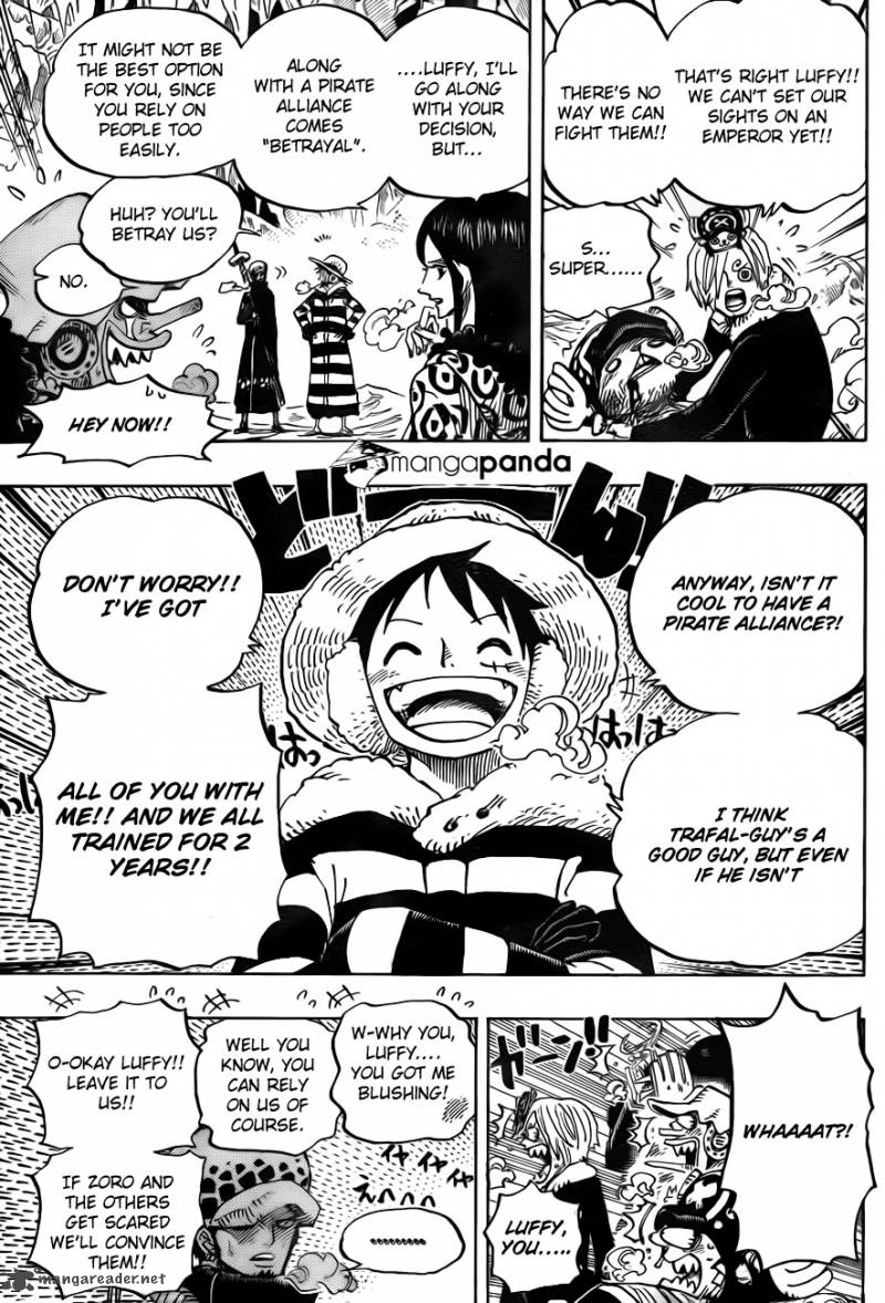One Piece Chapter 668 - Page 5 in English