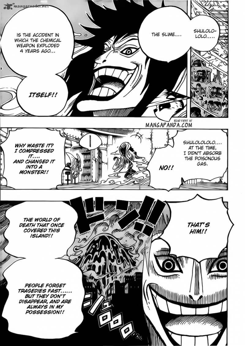 One Piece Chapter 669 - Page 13 in English
