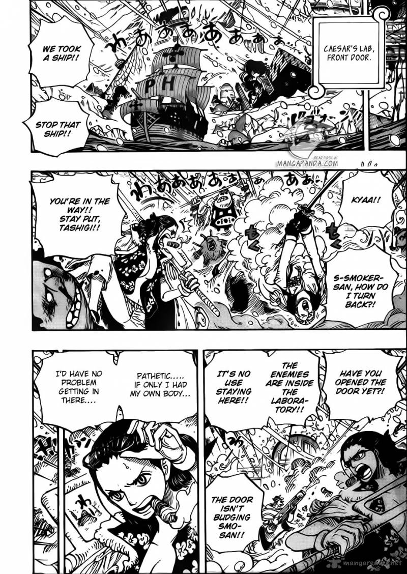 One Piece Chapter 669 - Page 14 in English