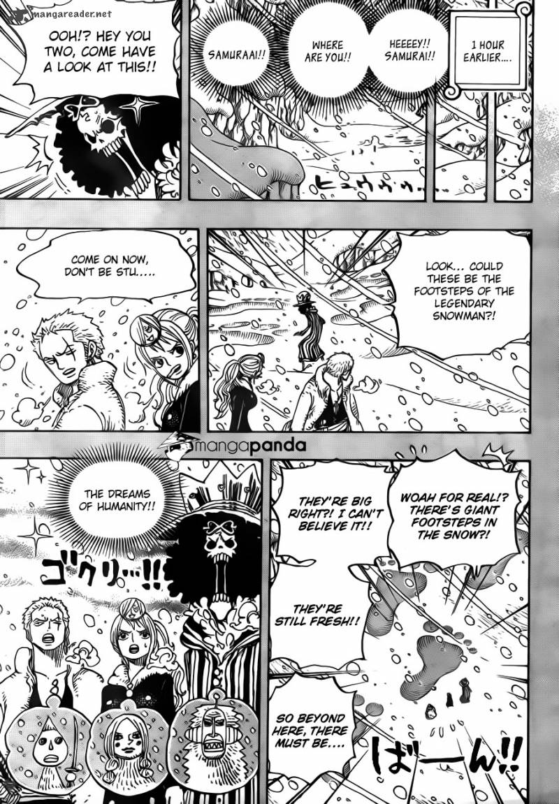 One Piece Chapter 669 - Page 3 in English