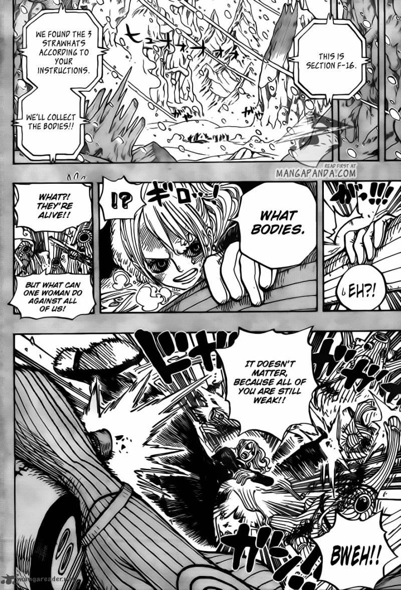 One Piece Chapter 669 - Page 6 in English