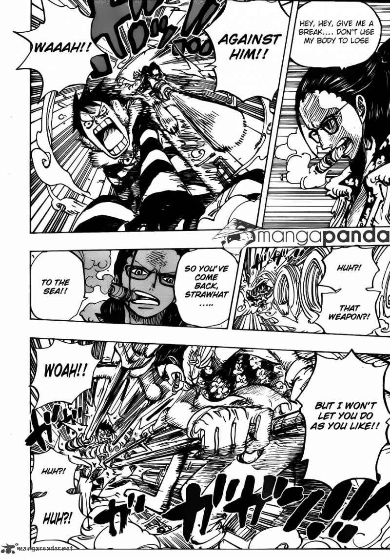 One Piece Chapter 670 - Page 4 in English