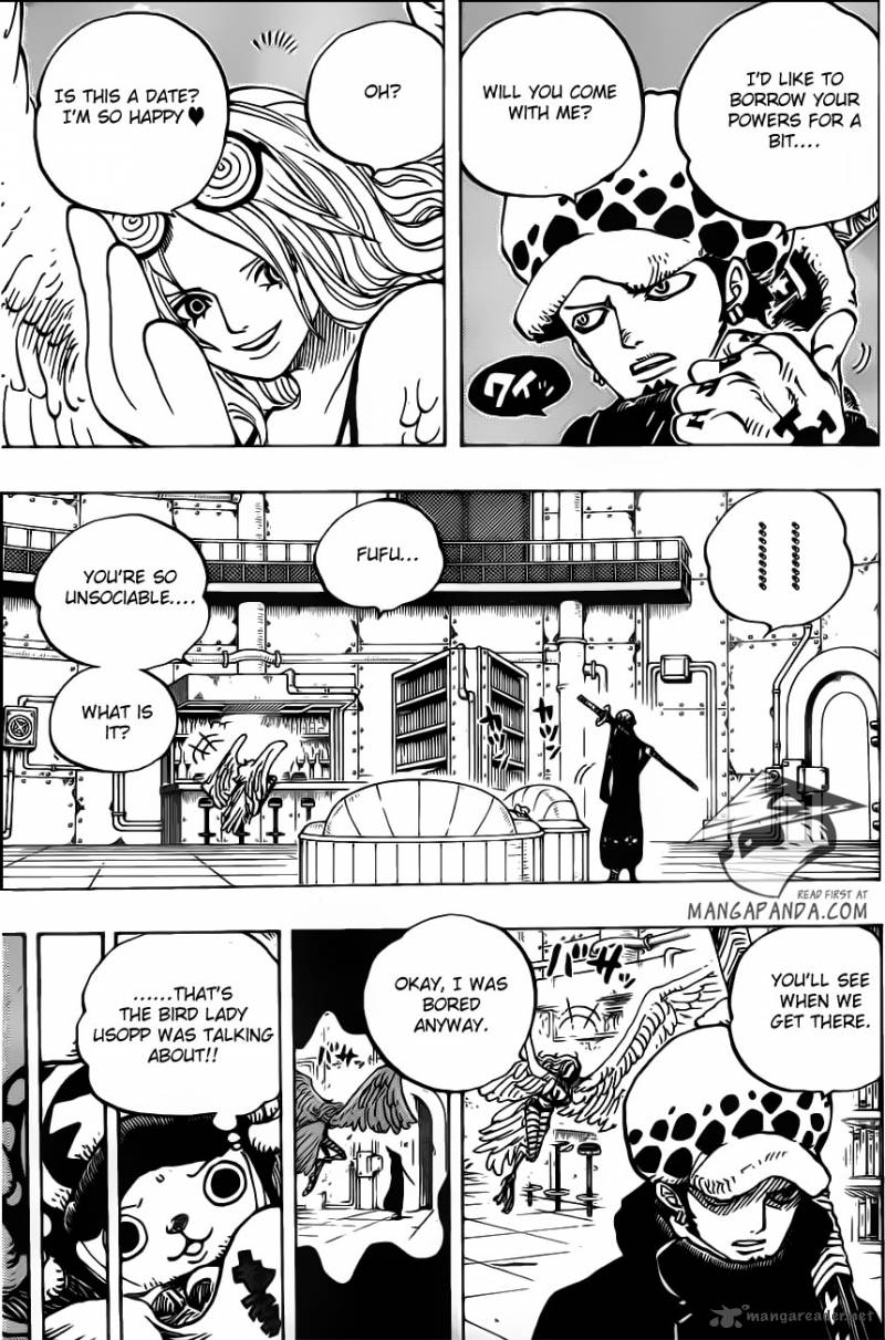 One Piece Chapter 671 - Page 5 in English