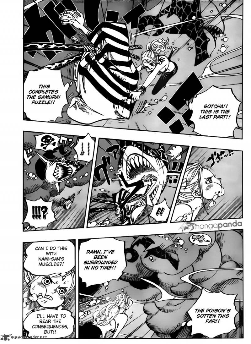 One Piece Chapter 672 - Page 12 in English