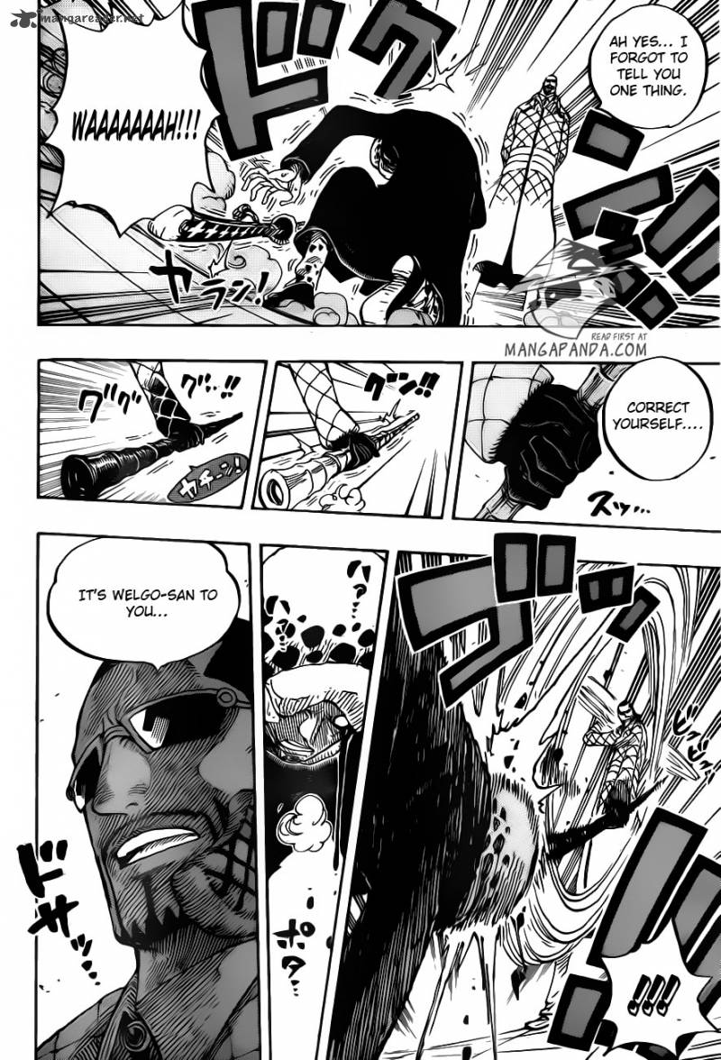 One Piece Chapter 672 - Page 4 in English