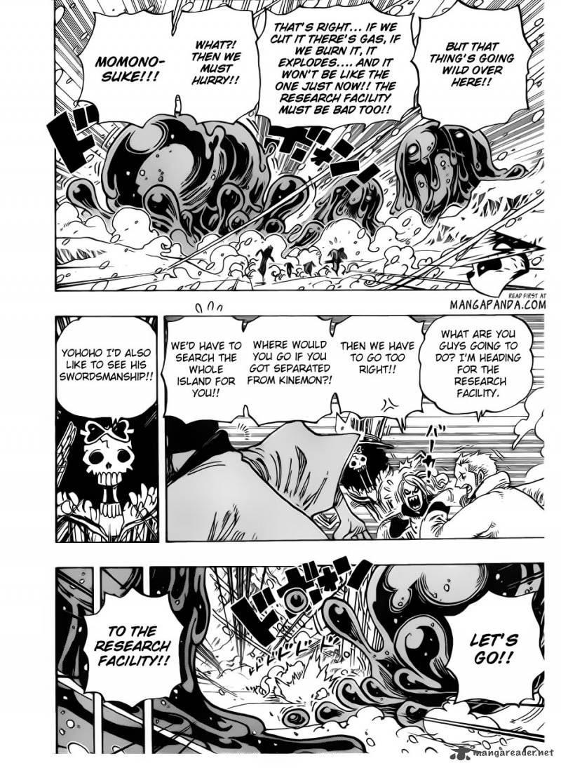 One Piece Chapter 673 - Page 12 in English