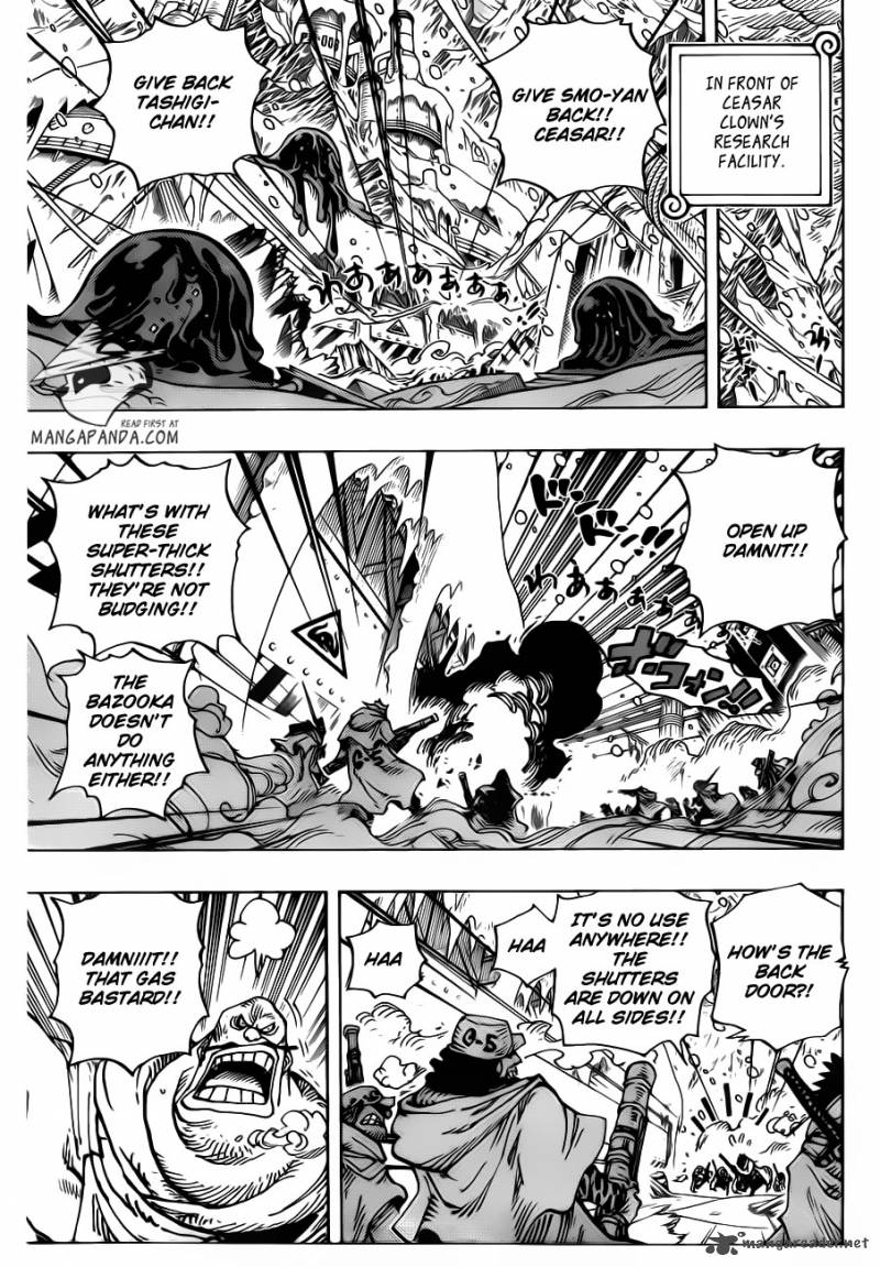 One Piece Chapter 673 - Page 13 in English