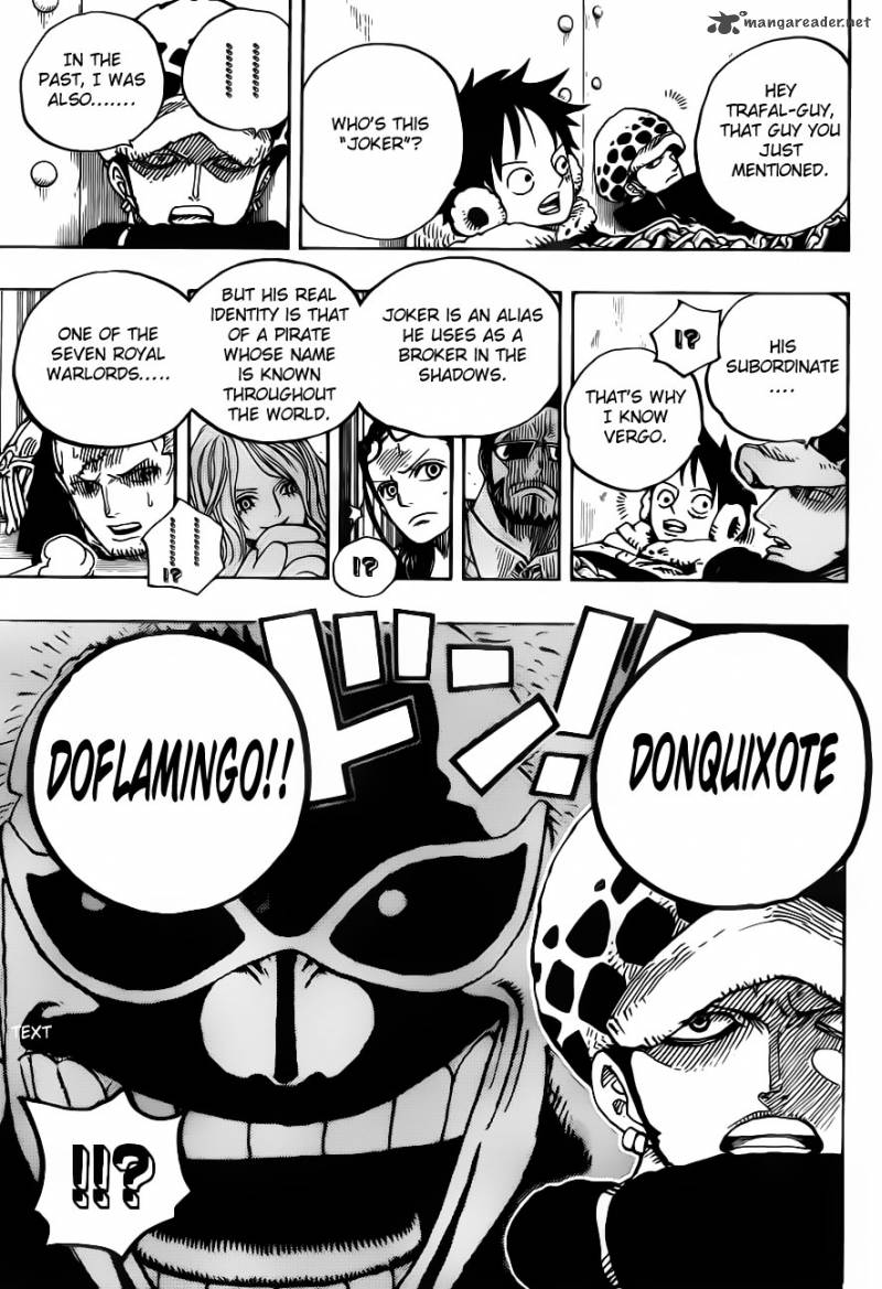 One Piece Chapter 673 - Page 19 in English