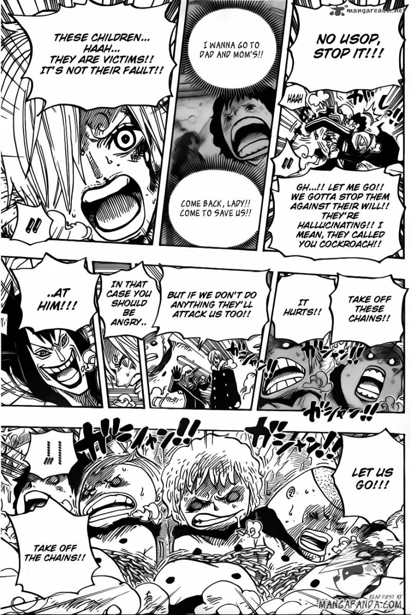 One Piece Chapter 674 - Page 5 in English