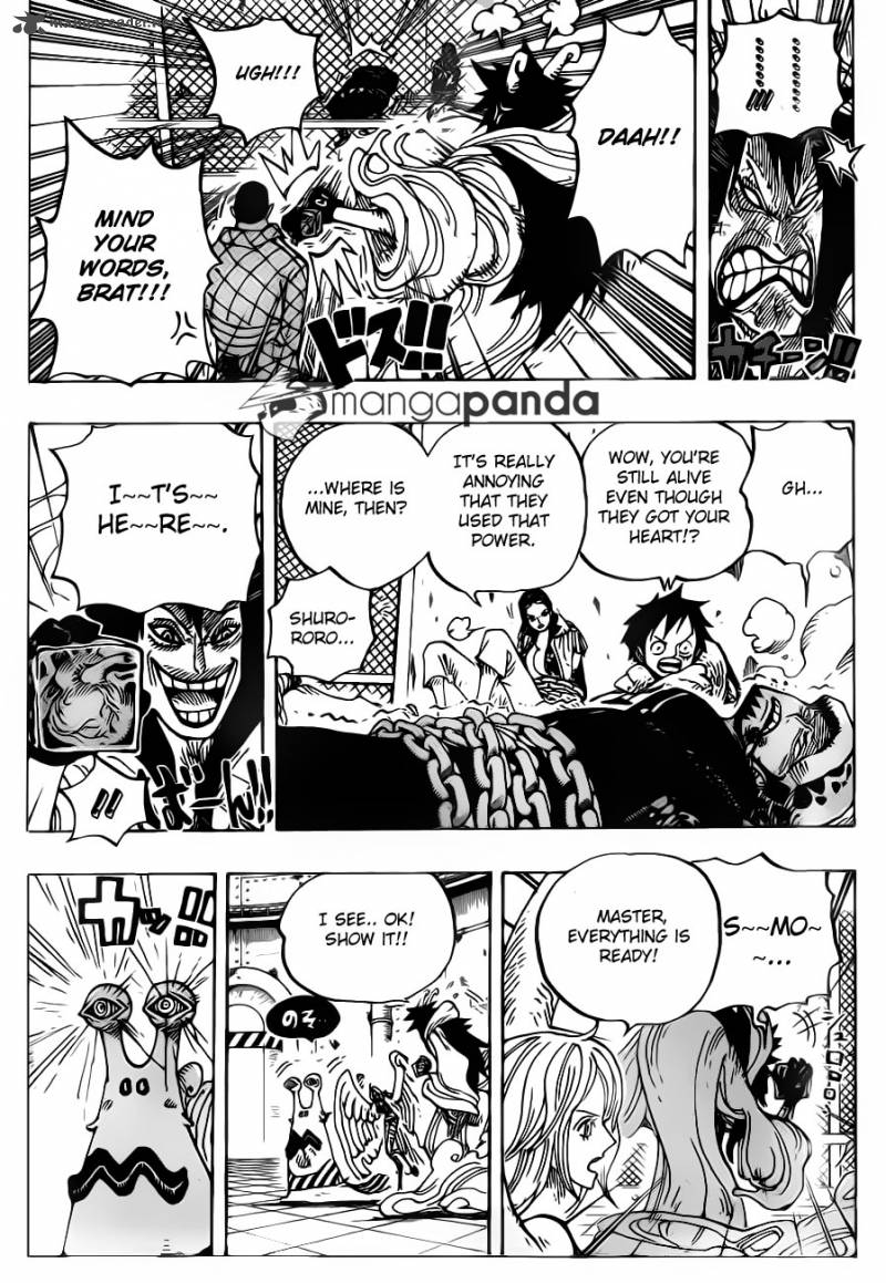 One Piece Chapter 675 - Page 11 in English