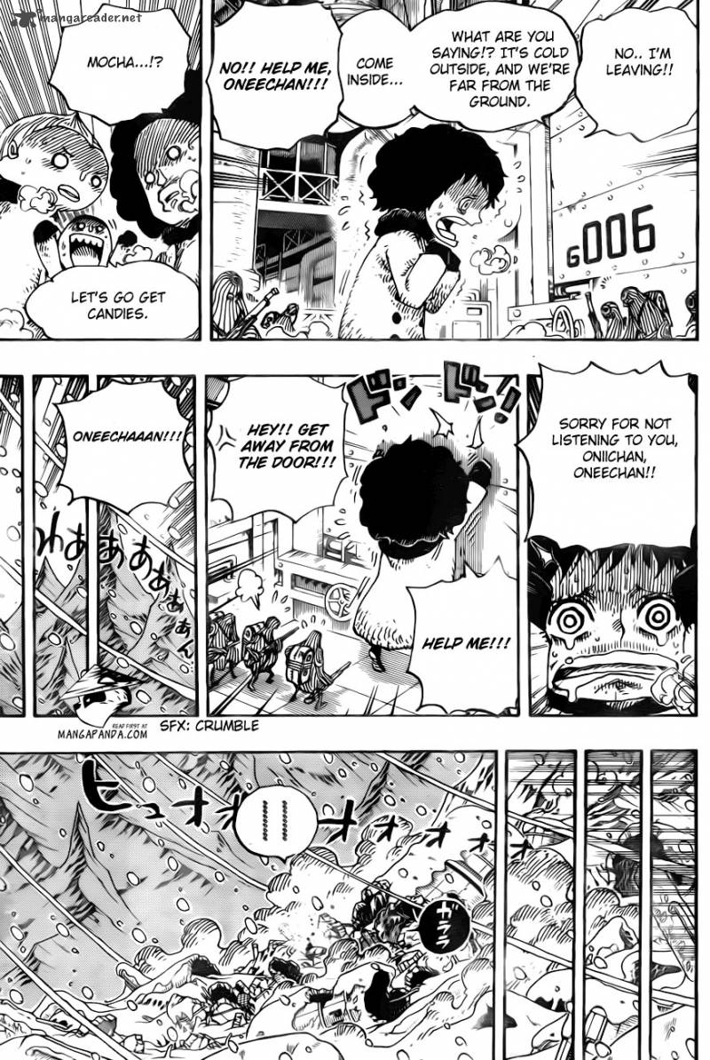 One Piece Chapter 675 - Page 5 in English
