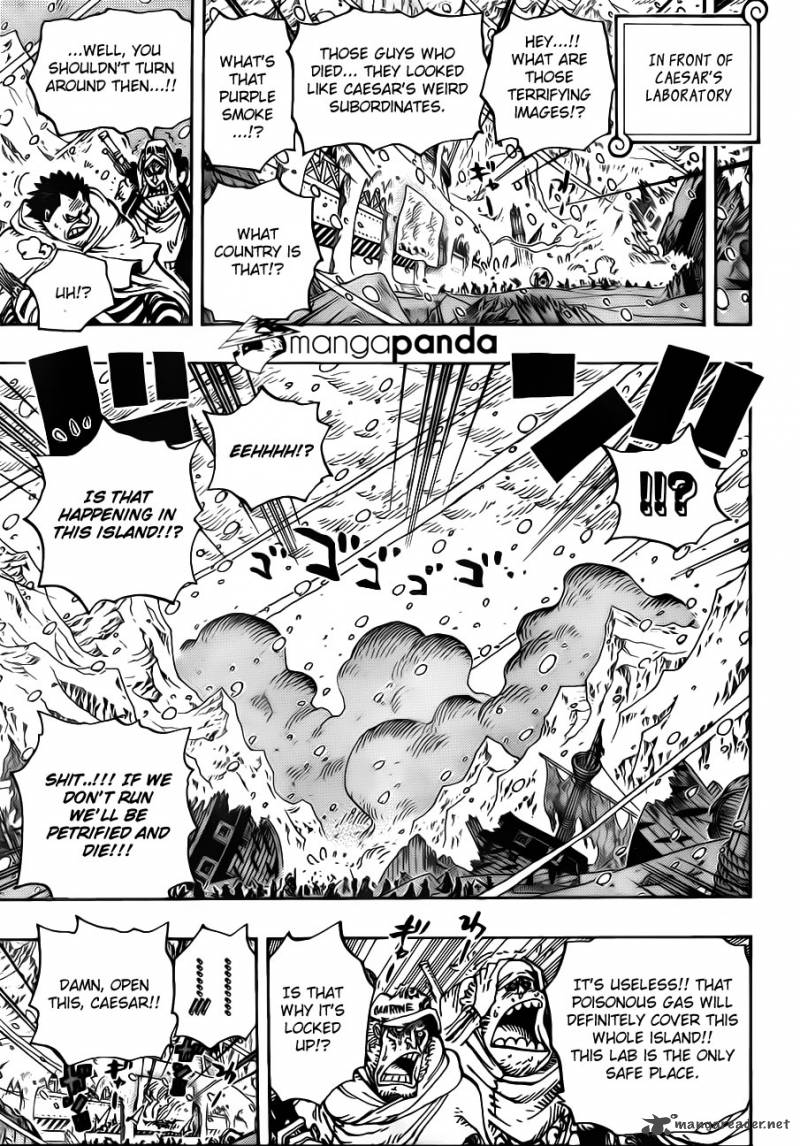 One Piece Chapter 676 - Page 13 in English