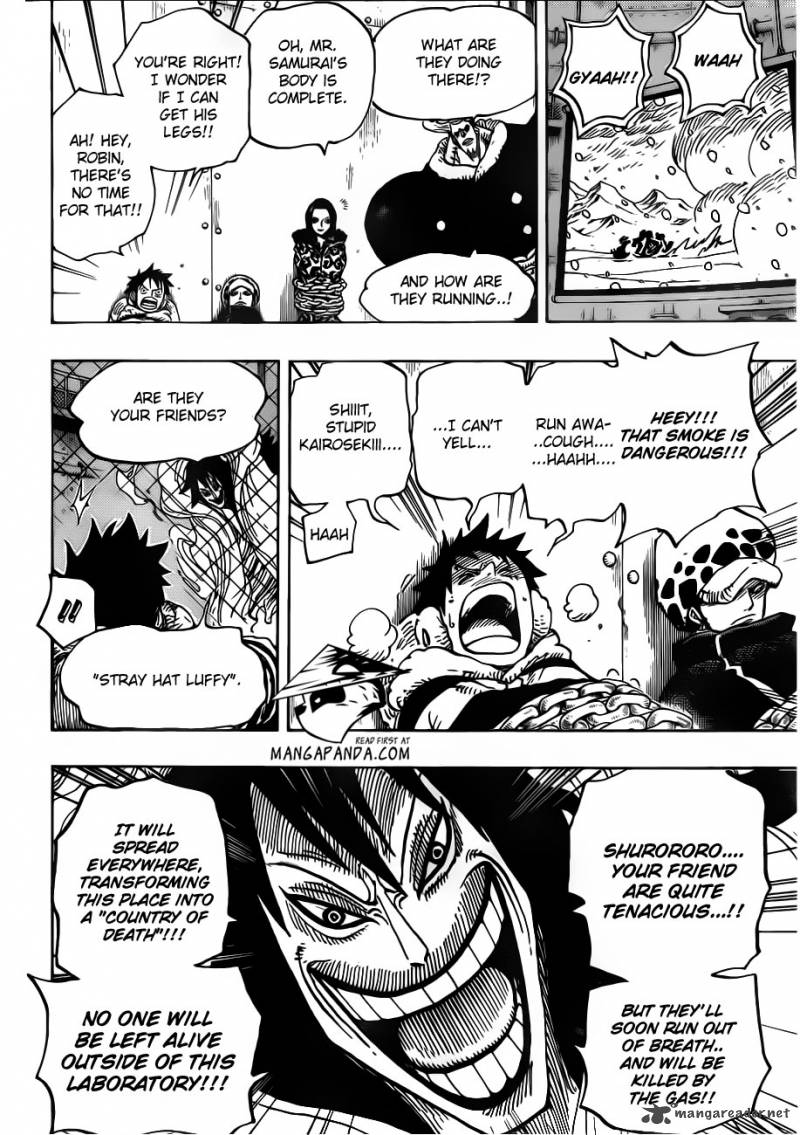 One Piece Chapter 676 - Page 16 in English