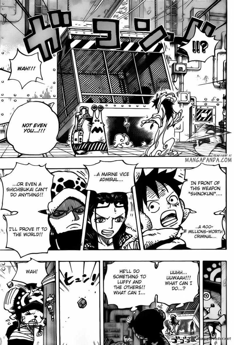 One Piece Chapter 676 - Page 17 in English