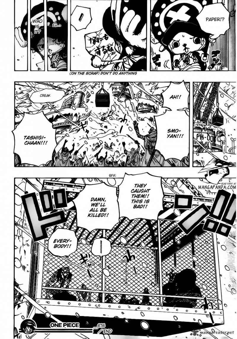One Piece Chapter 676 - Page 18 in English