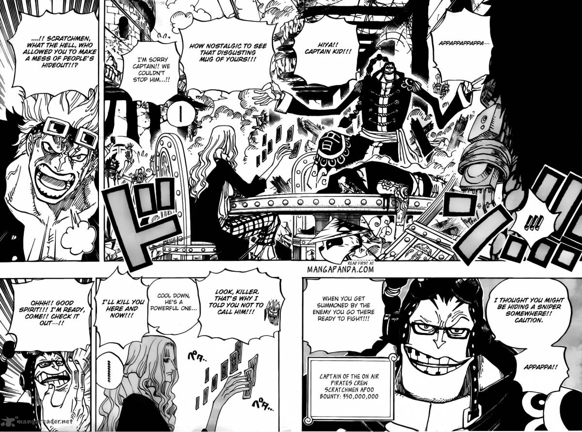 One Piece Chapter 677 - Page 4 in English