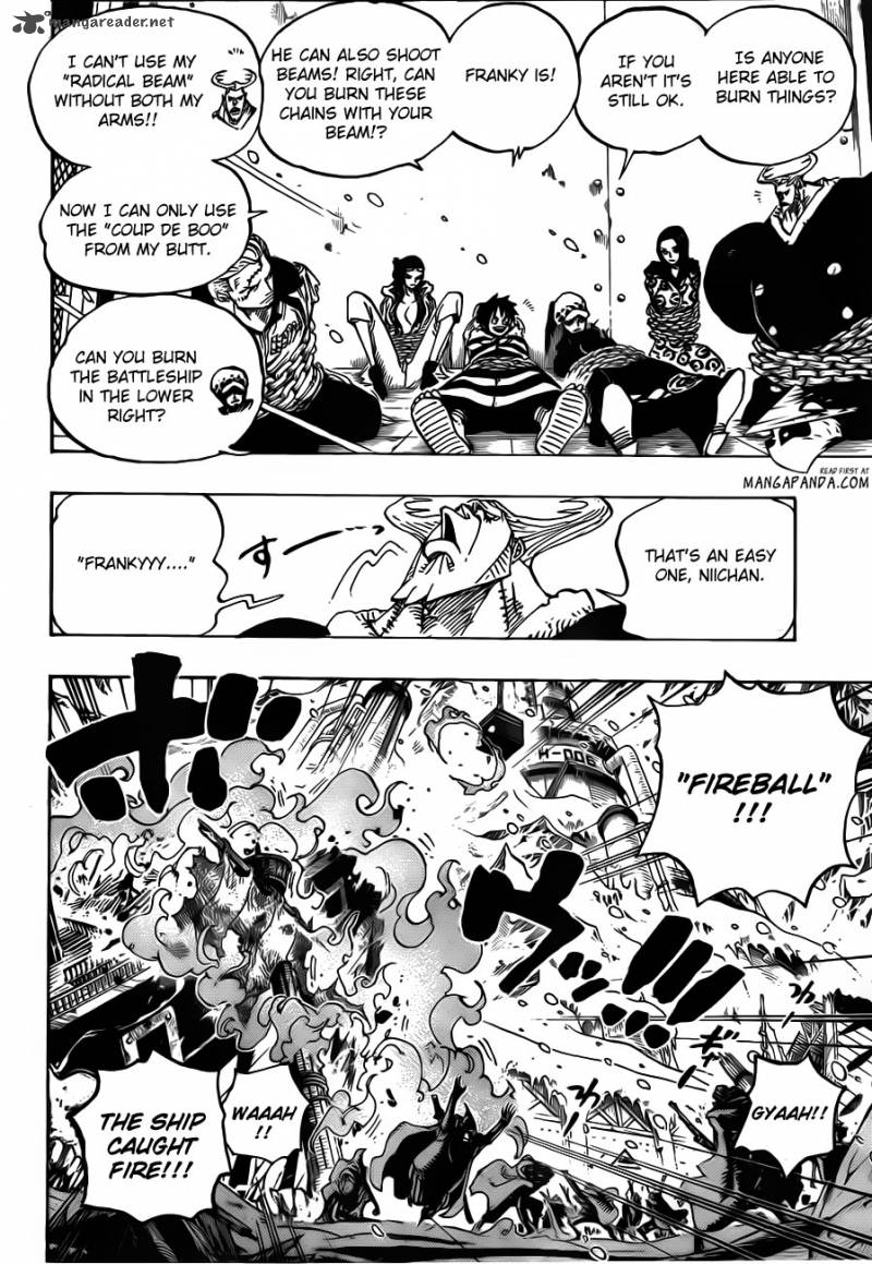 One Piece Chapter 677 - Page 7 in English