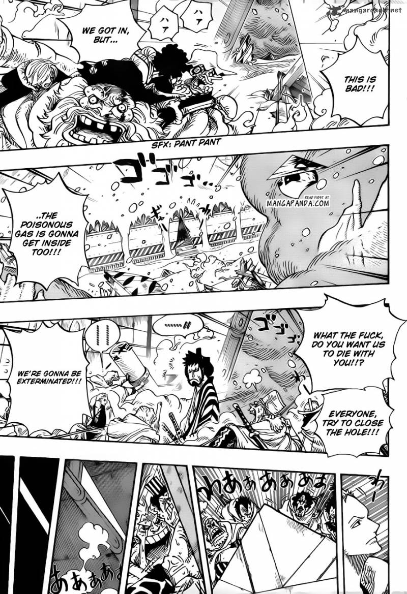 One Piece Chapter 678 - Page 5 in English