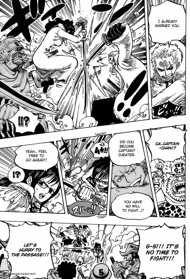 One Piece Chapter 679 - Page 14 in English