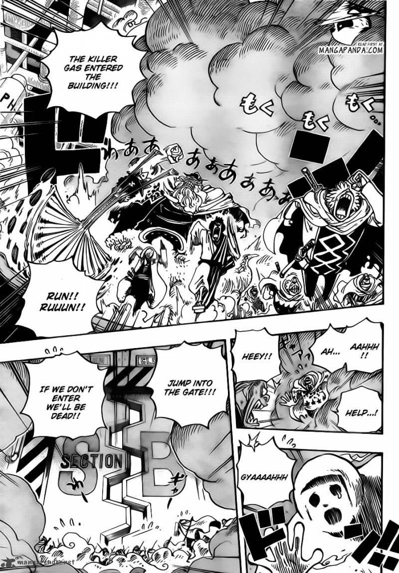 One Piece Chapter 679 - Page 18 in English