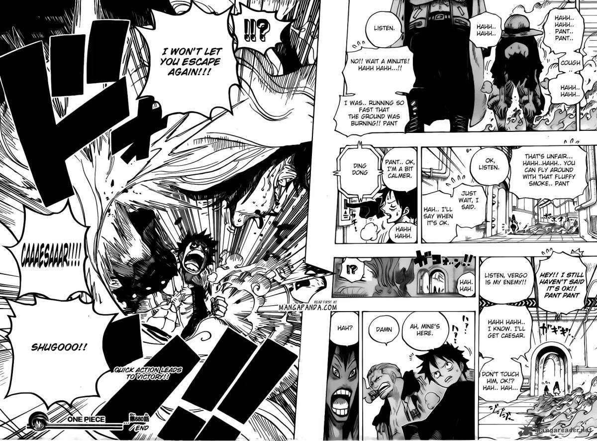 One Piece Chapter 680 - Page 21 in English